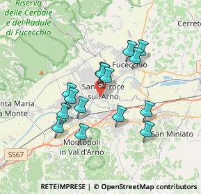 Mappa Via Domenico Cimarosa, 56028 San Miniato PI, Italia (3.1)