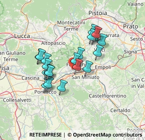 Mappa Via Domenico Cimarosa, 56028 San Miniato PI, Italia (11.763)