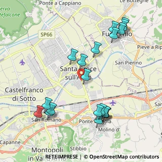 Mappa Via Francesco Cilea, 56028 San Miniato PI, Italia (2.37211)