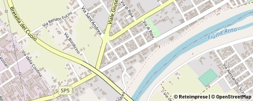 Mappa Santa Croce sull’Arno