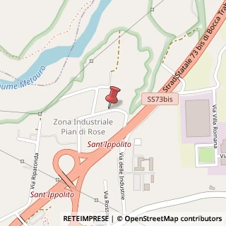 Mappa Via delle Industrie, 6, 61040 Sant'Ippolito, Pesaro e Urbino (Marche)