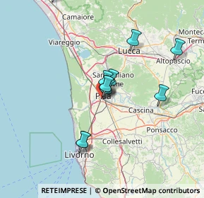 Mappa Via S. Benedetto, 56121 Pisa PI, Italia (12.45182)
