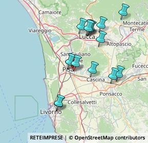 Mappa Via Campania, 56124 Pisa PI, Italia (14.57625)