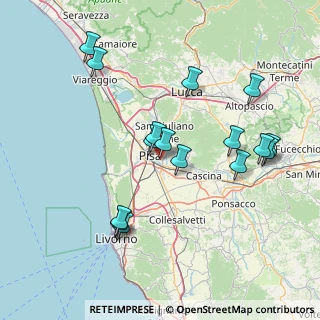 Mappa Via Puglia, 56124 Pisa PI, Italia (16.14438)
