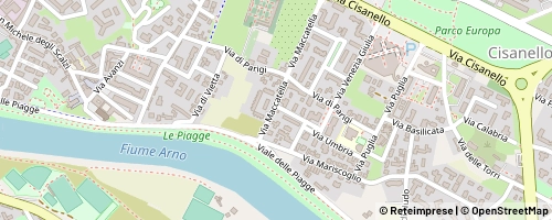 Mappa Pisa