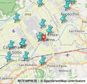 Mappa 56028 Santa Croce sull'Arno PI, Italia (2.60267)