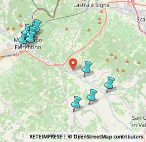 Mappa Variante sp, 50055 Lastra a Signa FI, Italia (5.05455)