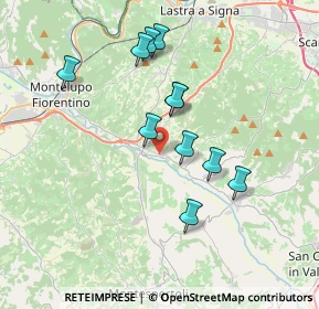 Mappa Variante sp, 50055 Lastra a Signa FI, Italia (3.37636)