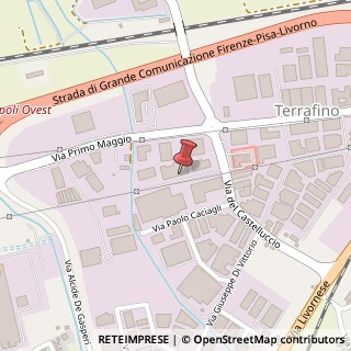 Mappa Via Rutilio Reali, 8, 50053 Empoli, Firenze (Toscana)