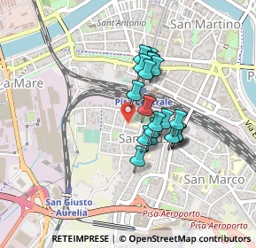 Mappa Via di Goletta, 56121 Pisa PI, Italia (0.319)