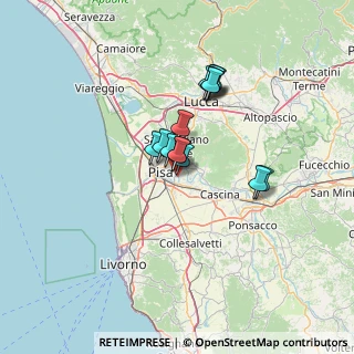 Mappa Via Paradisa, 56100 Pisa PI, Italia (9.71571)