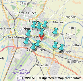 Mappa Via Giovanni Battista Picotti, 56124 Pisa PI, Italia (1.28273)