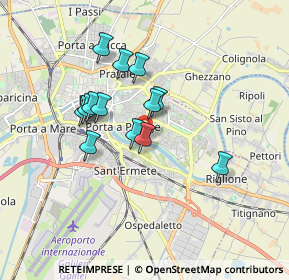 Mappa Via Giovanni Battista Picotti, 56124 Pisa PI, Italia (1.43231)