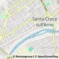 Map Santa Croce sull'Arno