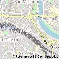 Map Pisa