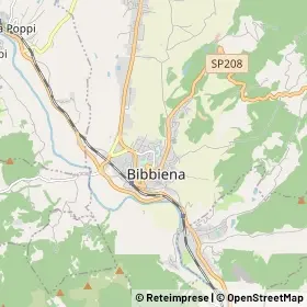 Mappa Bibbiena