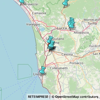 Mappa Via dell'Aeroporto, 56121 Pisa PI, Italia (14.08455)