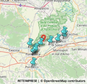 Mappa Via Don Oreste Nuti, 56020 Santa Maria A Monte PI, Italia (5.80182)