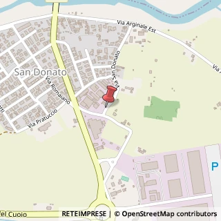 Mappa Via San Donato,  7, 56028 San Miniato, Pisa (Toscana)