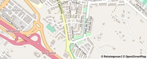 Mappa Senigallia