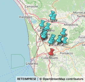 Mappa Via Italo Possenti, 56121 Pisa PI, Italia (8.5845)