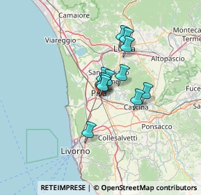 Mappa Via Italo Possenti, 56121 Pisa PI, Italia (8.49167)