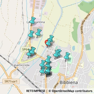 Mappa Via G. La Pira, 52011 Bibbiena AR, Italia (0.4895)