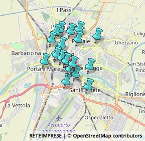 Mappa Via San, 56125 Pisa PI, Italia (1.205)