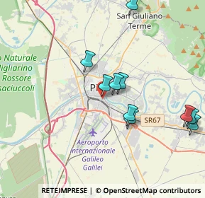 Mappa Via San, 56125 Pisa PI, Italia (5.09357)