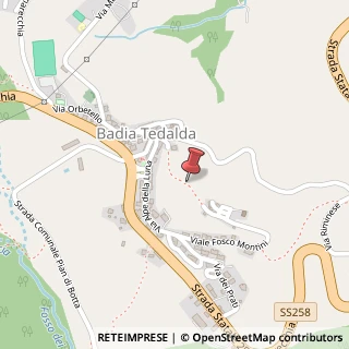 Mappa Piazza dei Tedaldi, 7, 52032 Badia Tedalda, Arezzo (Toscana)