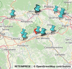 Mappa Via Massimo D'Azeglio, 56029 Santa Croce sull'Arno PI, Italia (16.8025)