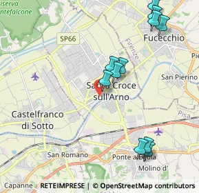 Mappa Via Massimo D'Azeglio, 56029 Santa Croce sull'Arno PI, Italia (2.34909)