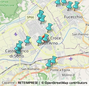 Mappa Via Massimo D'Azeglio, 56029 Santa Croce sull'Arno PI, Italia (2.27438)