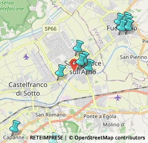 Mappa Via Massimo D'Azeglio, 56029 Santa Croce sull'Arno PI, Italia (2.43917)