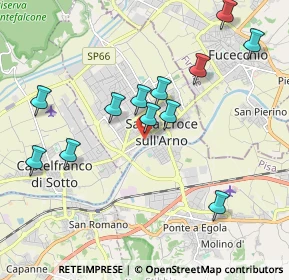 Mappa Via Massimo D'Azeglio, 56029 Santa Croce sull'Arno PI, Italia (2.04417)