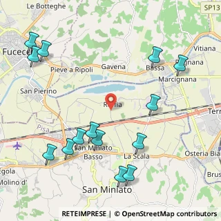 Mappa Via Erti, 56028 San Miniato PI, Italia (2.69786)
