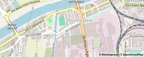 Mappa Pisa