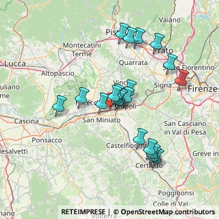 Mappa Via Arno, 56028 San Miniato PI, Italia (14.1245)