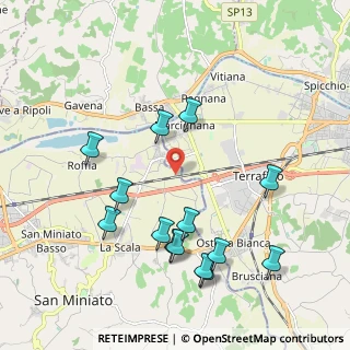 Mappa Via Arno, 56028 San Miniato PI, Italia (2.22643)