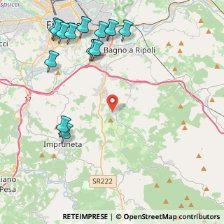 Mappa Capannuccia 1, 50012 Bagno a Ripoli FI, Italia (5.71308)