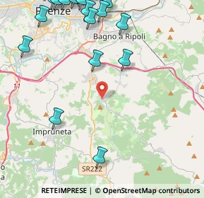 Mappa Capannuccia 1, 50012 Bagno a Ripoli FI, Italia (6.347)