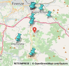 Mappa Capannuccia 1, 50012 Bagno a Ripoli FI, Italia (4.52462)