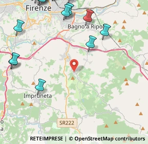 Mappa Capannuccia 1, 50012 Bagno a Ripoli FI, Italia (6.8505)