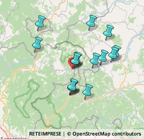 Mappa Via Sestinese, 52038 Sestino AR, Italia (6.24625)