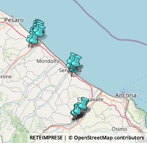 Mappa Via Pisa, 60019 Senigallia AN, Italia (17.37)