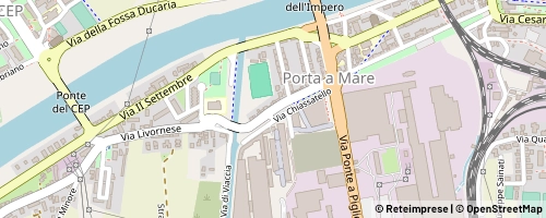 Mappa Pisa