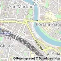 Mapa Pisa