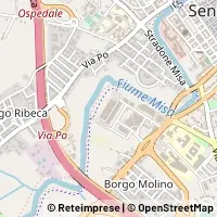 Mapa Senigallia
