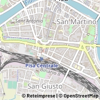 Mapa Pisa