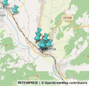 Mappa Via Bernardo Dovizi, 52011 Bibbiena AR, Italia (1.27333)